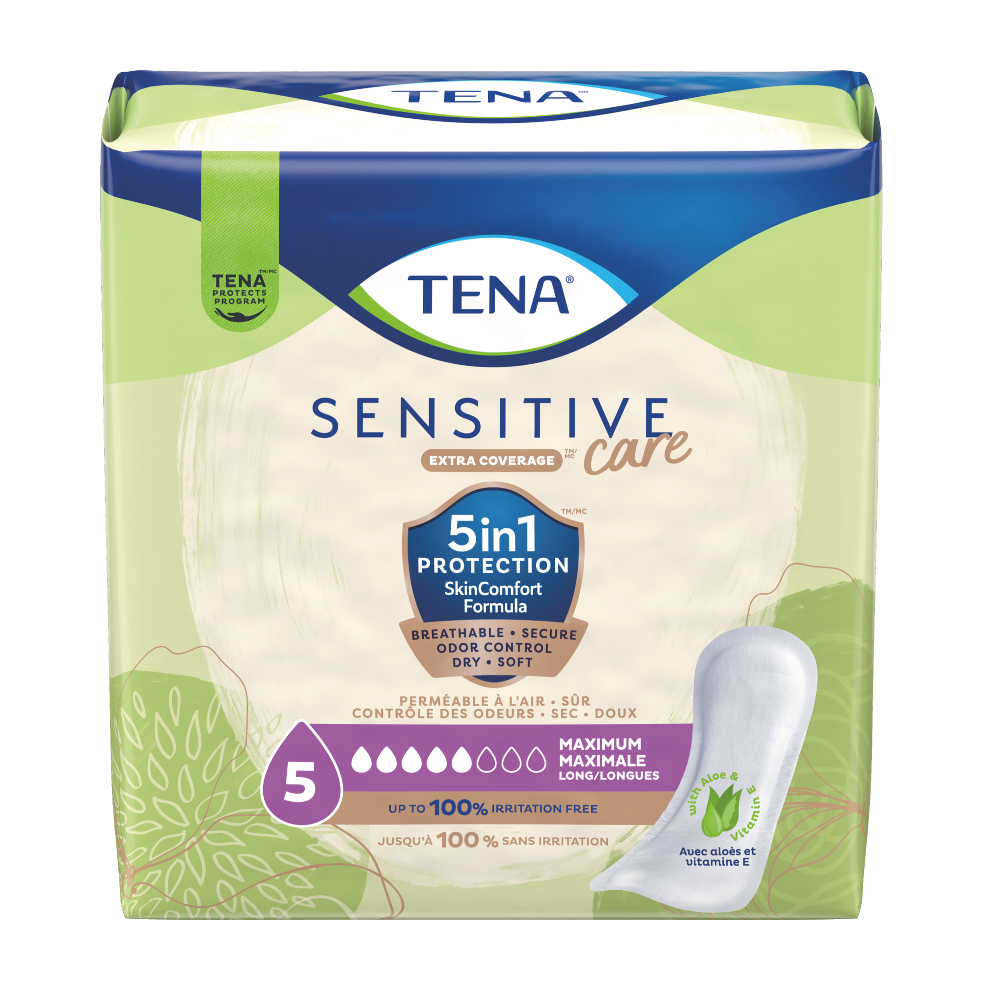 TENA Sensitive Care Extra Coverage™ Maximum | Incontinence pads