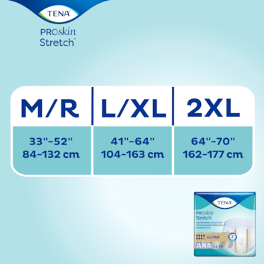 Sizes and measurements 