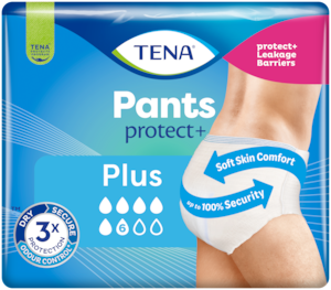 Confezione di TENA Pants protect+ Plus – TENA