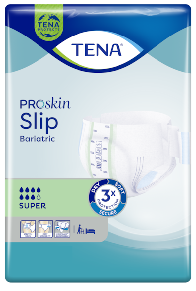 TENA Slip Bariatric Super ProSkin | Protection pour adultes pour les personnes en surpoids et obèses