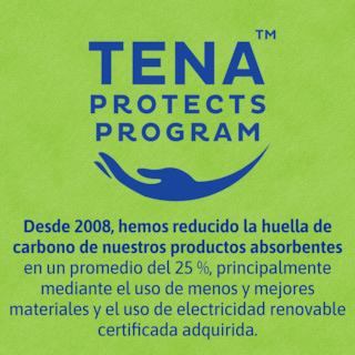 Nuestro programa TENA Protects tiene como objetico proteger a las personas y su bienestar