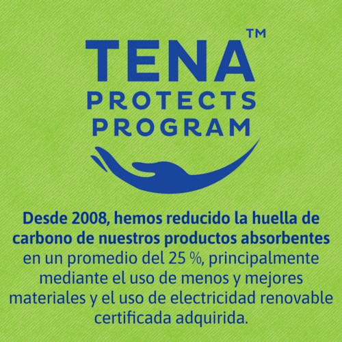 Nuestro programa TENA Protects tiene como objetico proteger a las personas y su bienestar