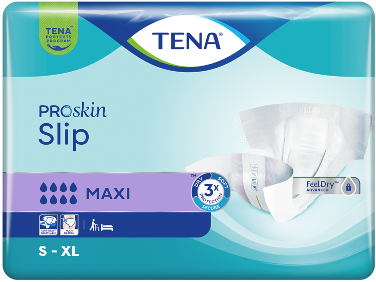 Immagine della confezione di TENA Proskin Slip Maxi