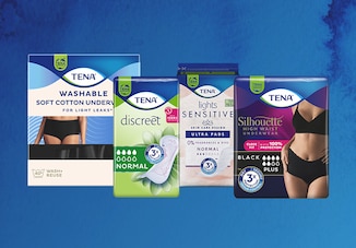 TENA product assortment