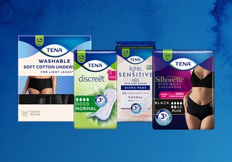 TENA product assortment