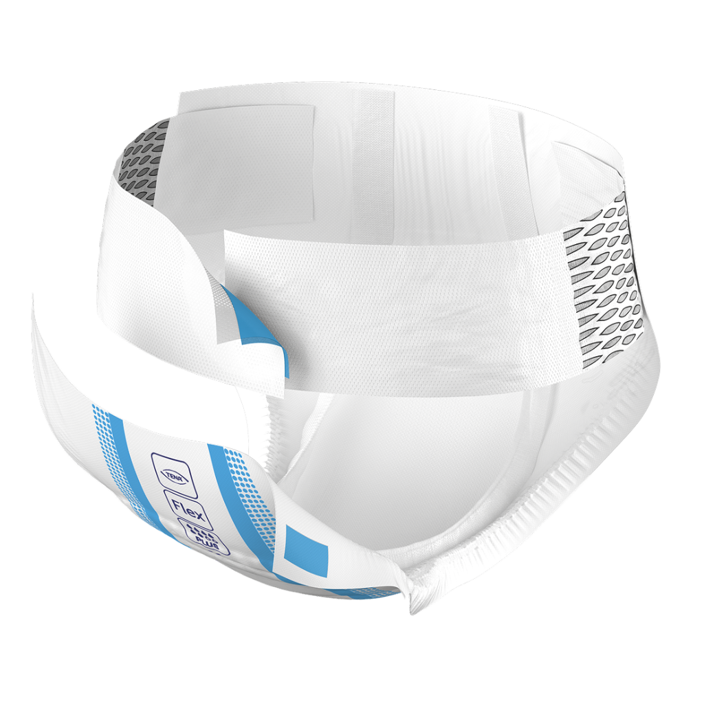 A detailed product image of improved TENA ProSkin Flex