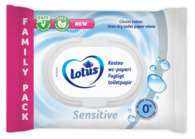 Lotus Sensitive Fuktigt toalettpapper