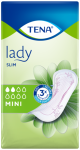 TENA Lady Slim Mini | Absorbant discret și sigur pentru incontinență la femei