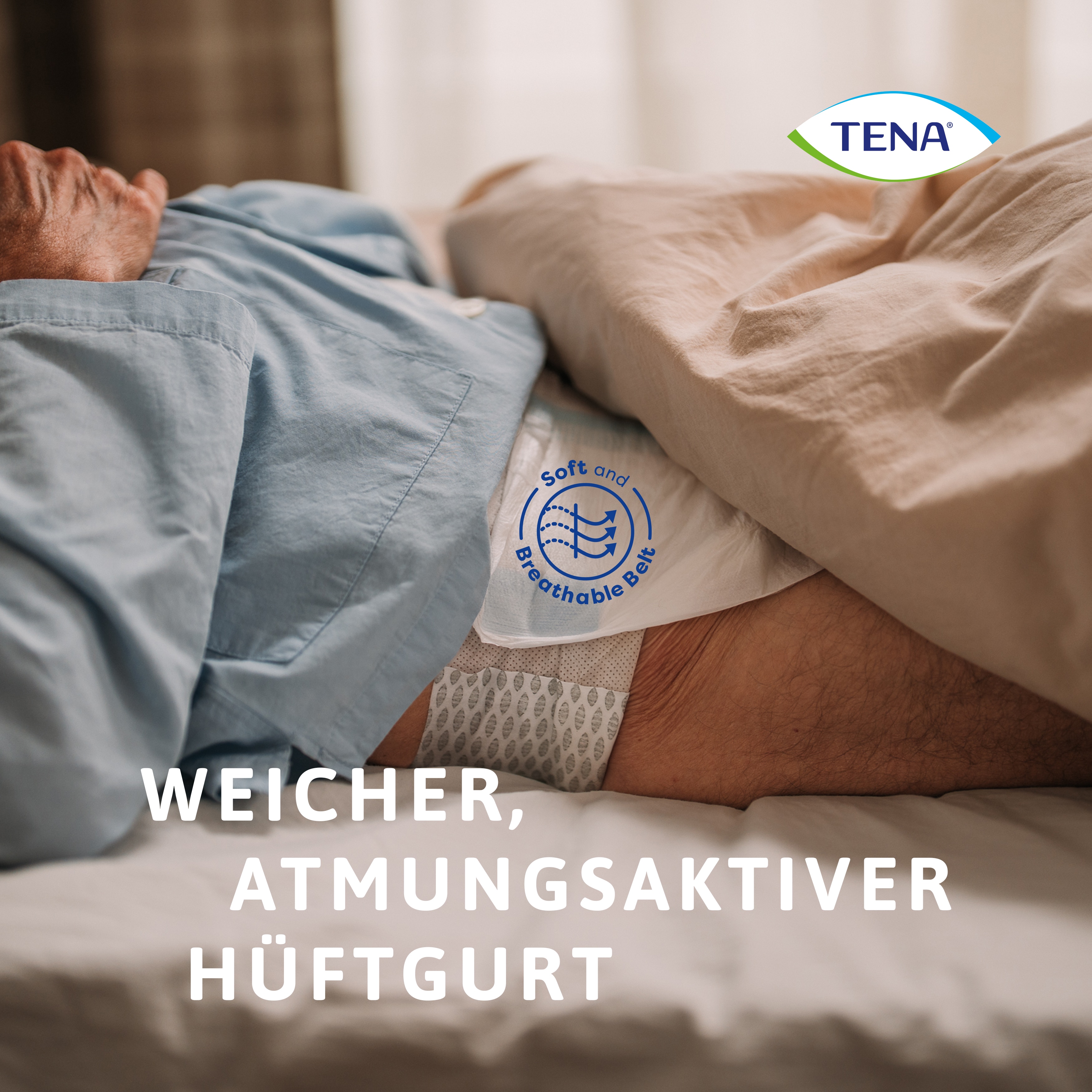TENA ProSkin Flex Plus | Inkontinenzvorlage mit Hüftbund