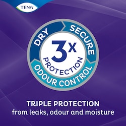 Τριπλή προστασία από διαρροές, οσμές και υγρασία με τα προστατευτικά εσώρουχα ακράτειας TENA