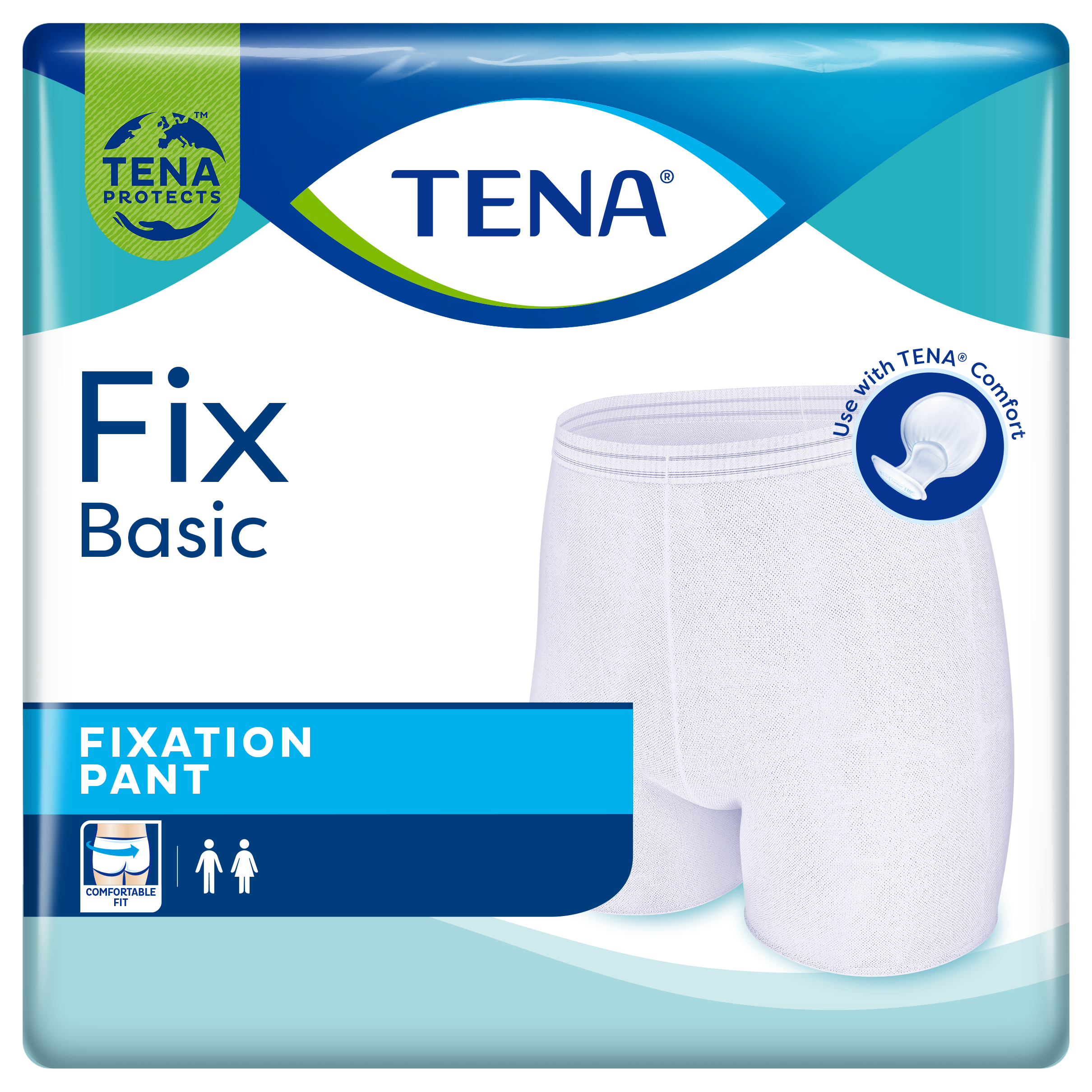TENA Fix Basic | Återanvändningsbara fixeringsbyxor för inkontinensskydd