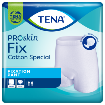 TENA Fix Cotton Special | Comfortabele en herbruikbare fixatiebroekjes bij urineverlies