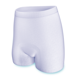 TENA Fix Cotton Special er laget av bomull, for utmerket komfort og hudomsorg 