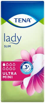 TENA Lady Slim Ultra Mini | Incontinence liner for small urine leaks