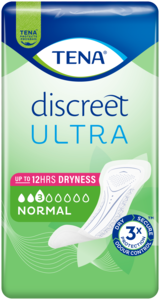 Verpakkingsfoto van TENA Discreet Ultra Pad Normal