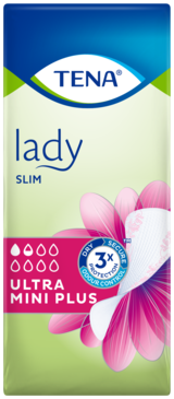 TENA Lady Slim Ultra Mini Plus Specjalistyczna wkładka na kropelkowe nietrzymanie moczu