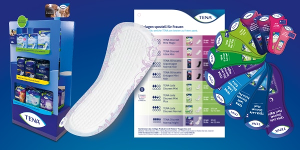 Bild von TENA PoS-Material