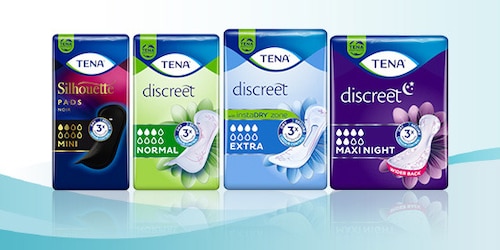 TENA product packshots
