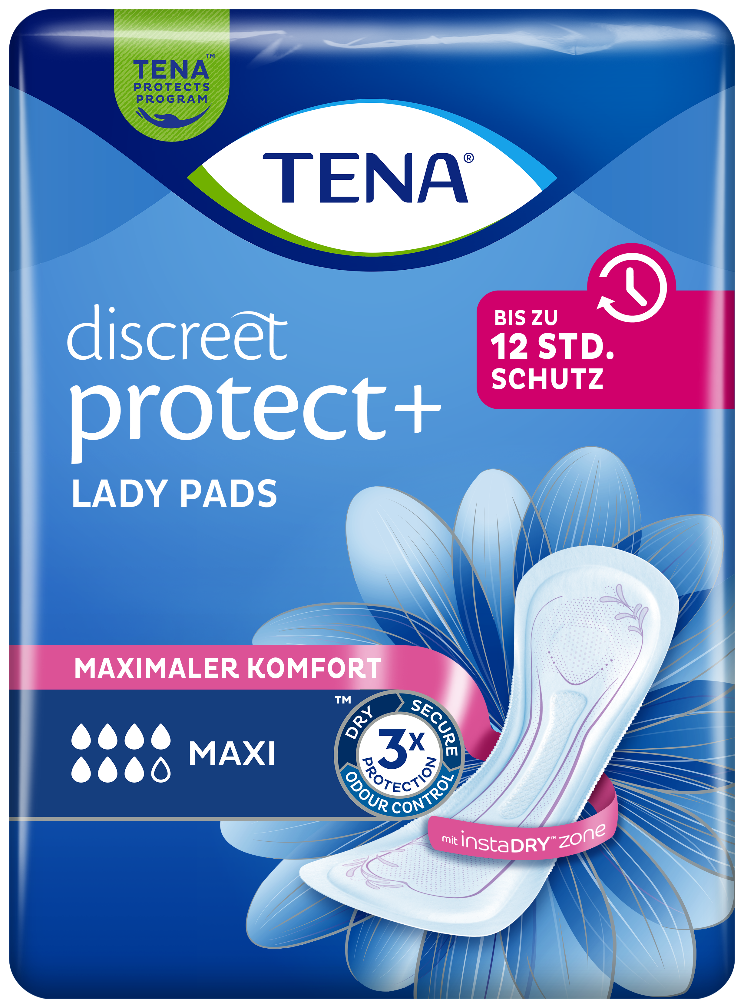 TENA Lady Discreet Maxi | Inkontinenz Einlage
