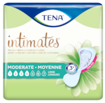 TENA Intimates à absorption moyenne mince longue | Serviette d’incontinence