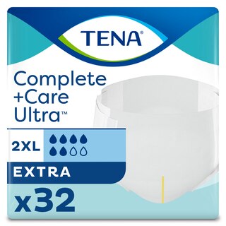 Pack shot of TENA Complete +Care Ultra briefs