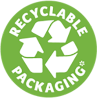 TENA Recyclable packaging icon