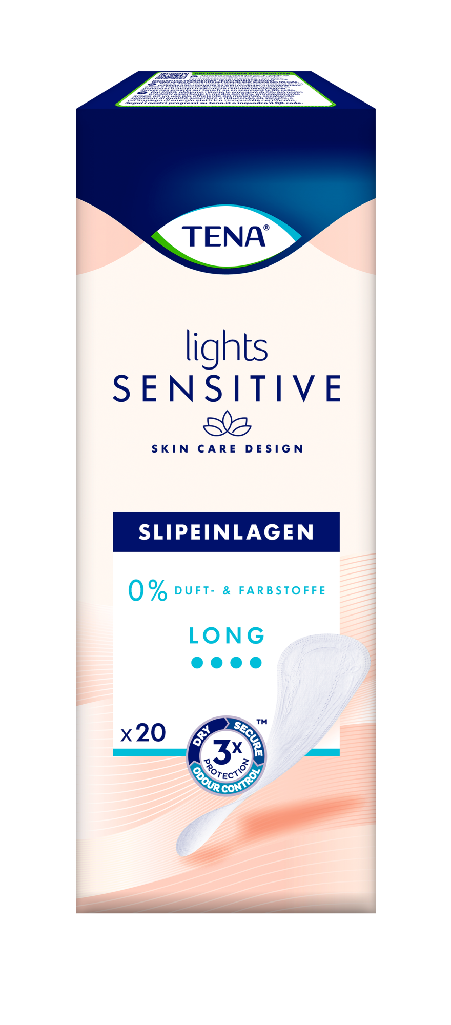 TENA lights Sensitive Long | Slipeinlagen