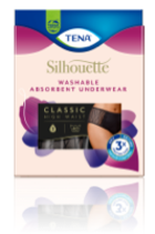 TENA Silhouette Washable Absorbent Underwear pack shot
