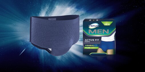 TENA Men Pants Active Fit– et produkt utformet spesielt for menn