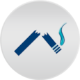 Illustration of a broken cigarette