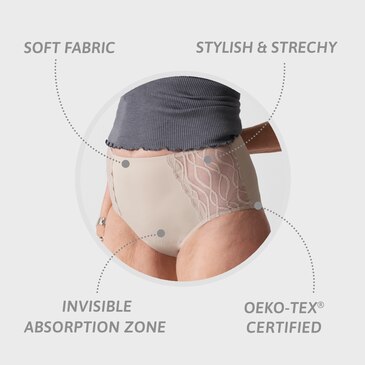 Culotte absorbante lavable TENA Silhouette : l’équilibre parfait entre la protection, la discrétion et la féminité