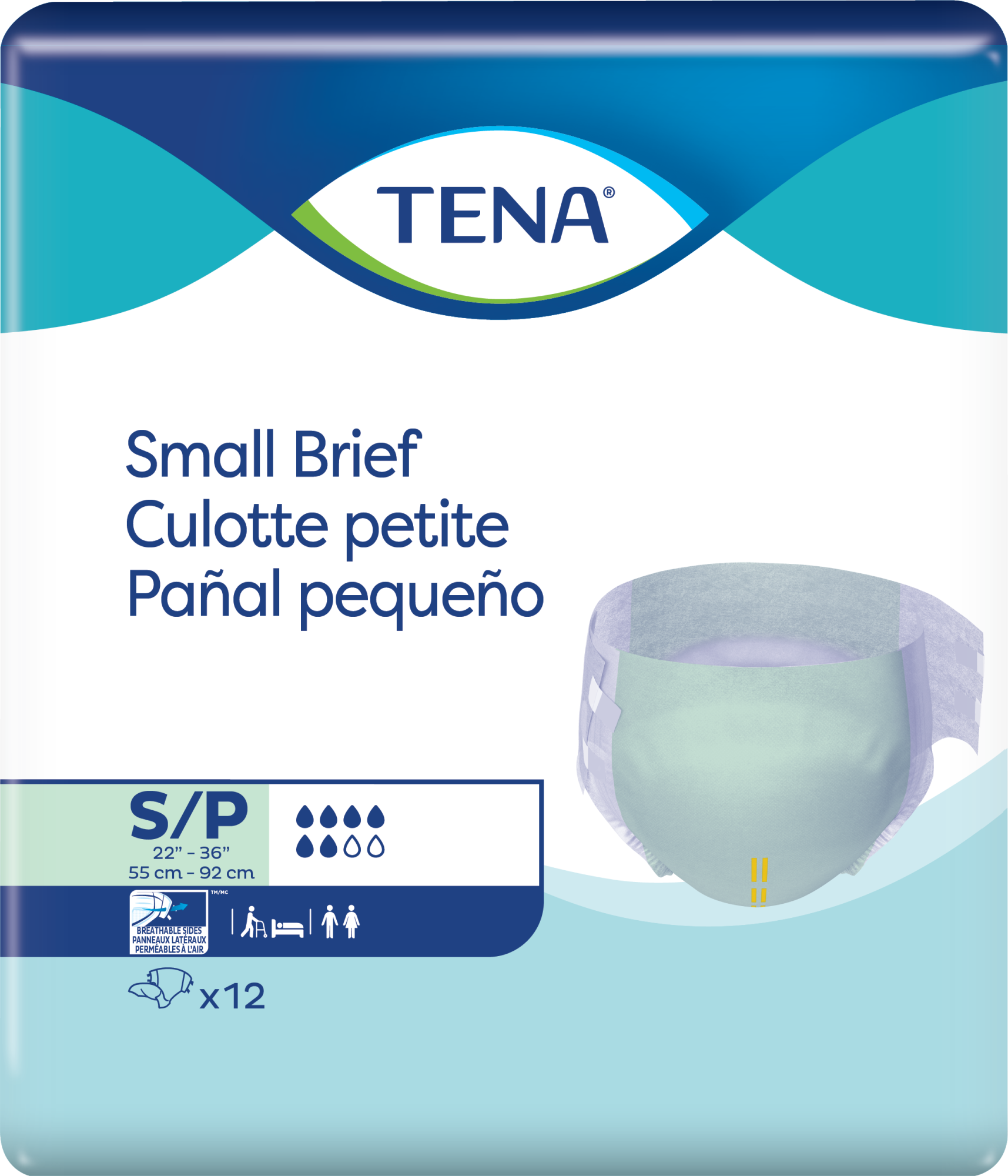 TENA Discreet Normal (349ml) 12 Pack