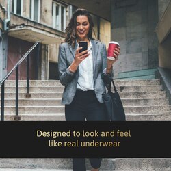Designed to look and feel like real underwear
