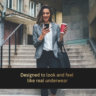 Designed to look and feel like real underwear