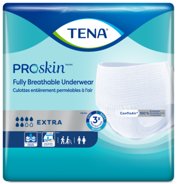 TENA ProSkin Extra Breathable Underwear with Triple Protection