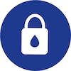 Icône du message clé Protect Plus de TENA - Barrières anti-fuites fiables