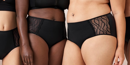 A group of women wearing Washable Absorbent Underwear