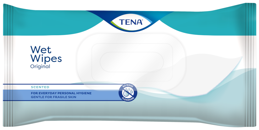 TENA Wet Wipes Original | Parfumate
