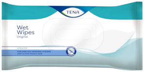 Влажные полотенца TENA Wet Wipes Original | Ароматизированные