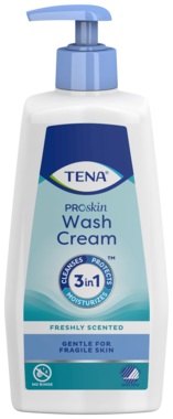 Flacone di TENA Proskin Wash Cream