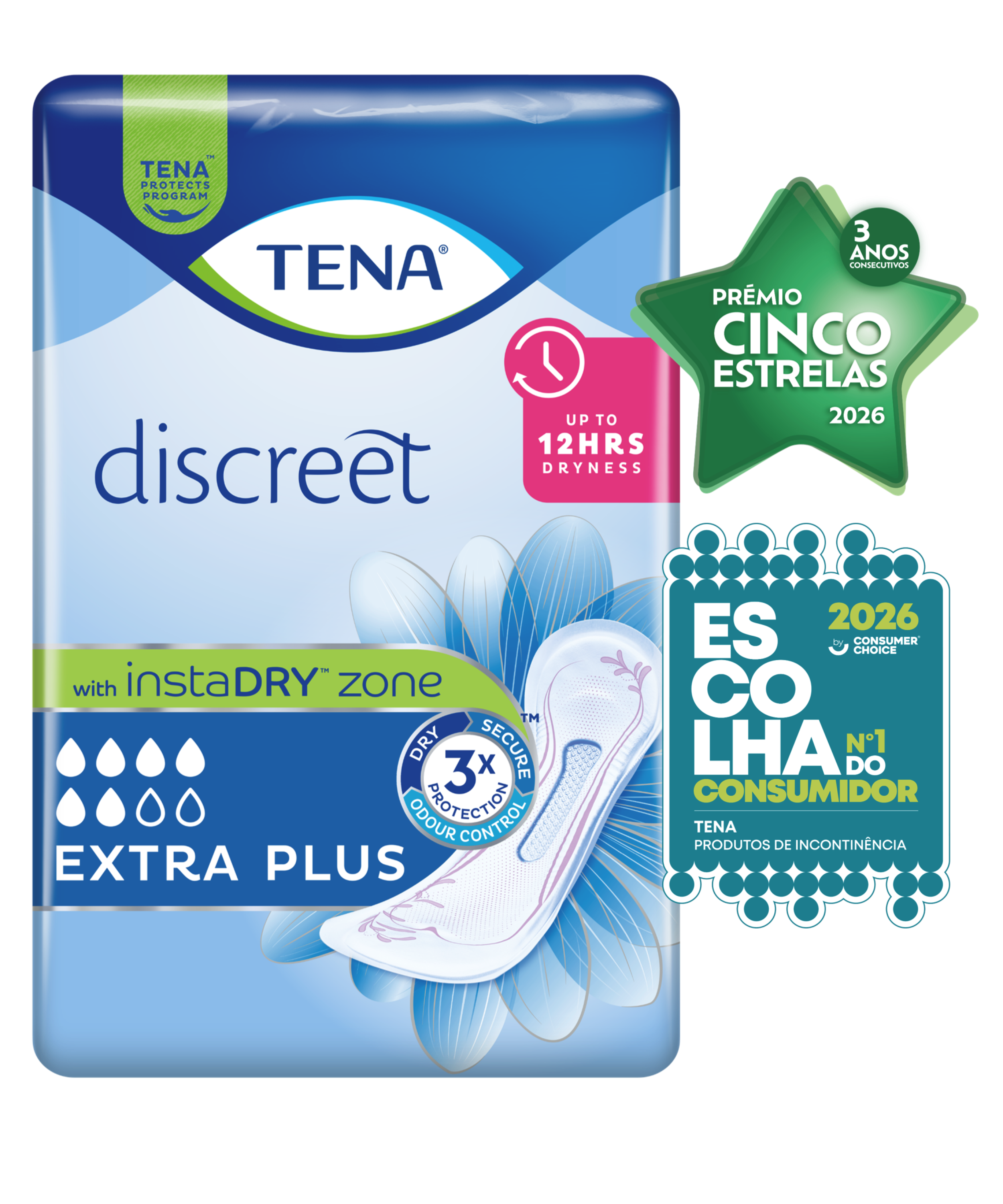 TENA Discreet Extra Plus