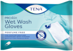 TENA Wet Wash Gloves drėgnosios prausimo pirštinės