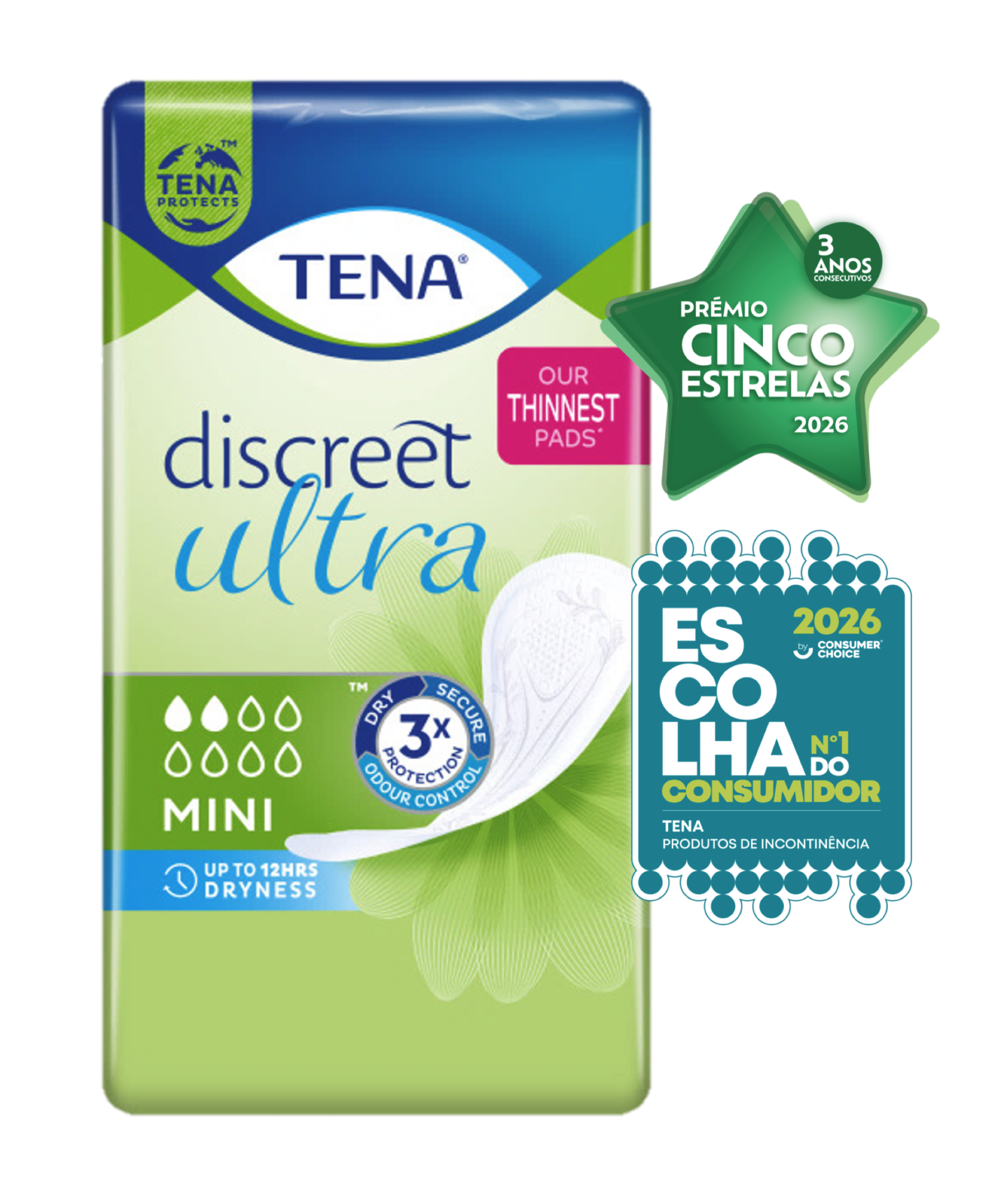 TENA Discreet Mini Ultra