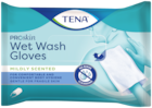 Package for TENA Wet Wash Gloves mildly scented