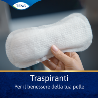 Rivestimento superiore e inferiore traspirante per rispettare la tua pelle