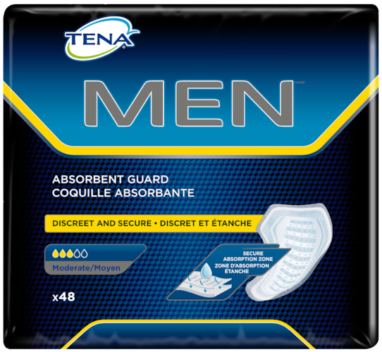 TENA® MEN™ Moderate Guards | Incontinence pad - TENA