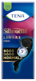 TENA Silhouette Noir Normal | Mustat pikkuhousunsuojat inkontinenssiin