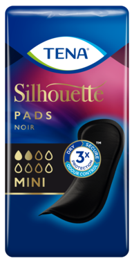 Beauty Pack for TENA Silhouette Liners Mini Noir