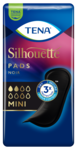 Serviettes TENA Silhouette Noir Mini | Serviettes absorbantes noires 