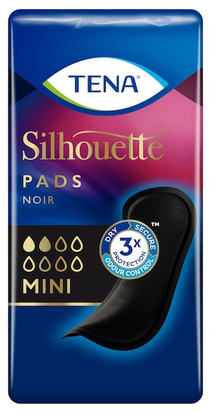 Beauty Pack for TENA Silhouette Liners Mini Noir